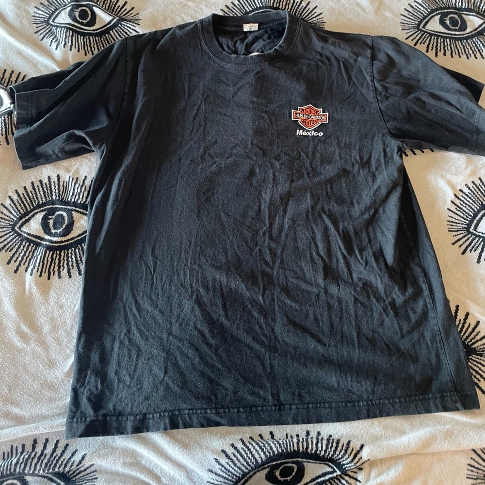 Vintage Embroidered Harley Davidson Shirt